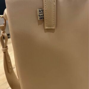 BEIS The Commuter Tote – Beige – USED